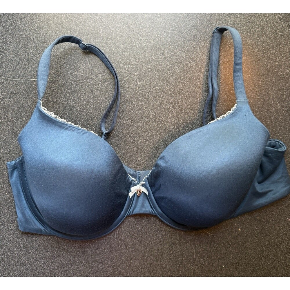Victorias Secret Body By Victoria Perfect Coverage Bra 36C Lined Lace Coquette